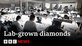 Inside India’s labgrown diamond industry  BBC News [upl. by Cassidy]