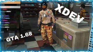 GTA V Online 168║XDEV OUTFIT EDITOR║How To Make Modded Outfits Using Xdev Outfit Editor [upl. by Nospmas]