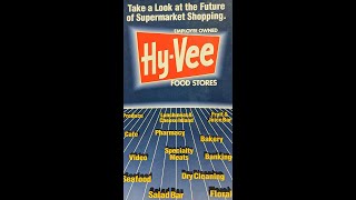 1994 HyVee Grocery Store Promotional VHS Tape for New Store The Future of Supermarket Shopping [upl. by Padraig]