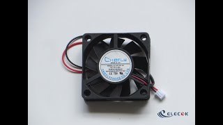 CC6015S12M 12V 025A 2wires ServerSquare Fan [upl. by Thurstan]