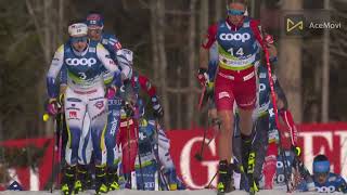 Skiathlon Damer VM 2023 Planica Ebba Andersson [upl. by Yevi]