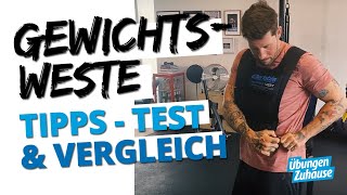 Gewichtsweste kaufen Tipps Test und Vergleich  Aerobis blackPack VEST und Kingsbox im Review [upl. by Ainadi494]