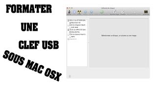 Comment formater une clef USB sous Mac OSX [upl. by Fionna]