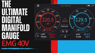 Elitech EMG40V V20 The Ultimate Digital Manifold Gauge Upgrade for HVAC Professionals [upl. by Welcy465]