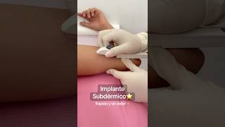 Implante Subdérmico✨🩷 paciente obstetra implante anticonceptivo parati prevencion [upl. by Lynnea]