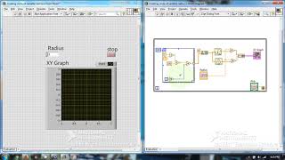 How to generate a circle of variable radius in LabVIEW [upl. by Cyrill676]