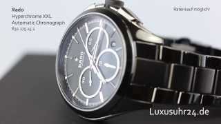 Rado Hyperchrome XXL Automatic Chronograph R32275152 Luxusuhr24 Ratenkauf ab 20 EuroMonat [upl. by Eilatam]