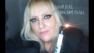 ASMR Otoscope ExamEar Cleaning [upl. by Nnuahs]