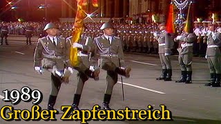 1989 East German Military quotGroßer Zapfenstreichquot Ceremony [upl. by Eirellam115]