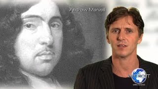 Andrew Marvell  To His Coy Mistress  Analysis Poetry Lecture by Dr Andrew Barker [upl. by Geldens]