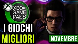 XBOX GAME PASS ► I MIGLIORI GIOCHI DI NOVEMBRE ★ Strategia e calci [upl. by Shererd637]