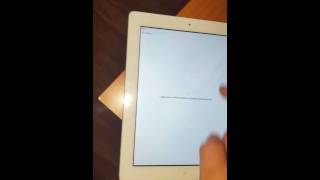 Ipad 2 bloccato da icloud formattato ios 9 [upl. by Misa]