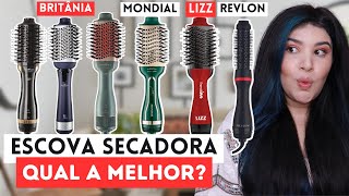 💜ESCOVA SECADORA QUAL A MELHOR Teste comparativo Mondial Britania Lizz e Revlon [upl. by Senalda155]