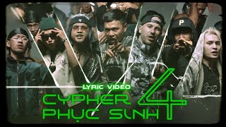 Phục Sinh Cypher PT4 ft Lil Wuyn DatManiac Blacka Pjpo Pain  Megashock MinhLai  Lyric Video [upl. by Josh21]