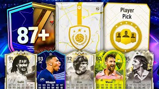 87 ICON PACKS amp 550K ENCORE PACKS 🤯 FC 24 Ultimate Team [upl. by Ketty]