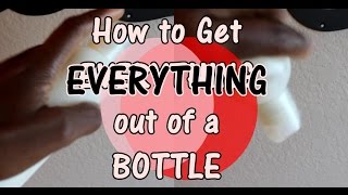 BEAUTY HACK How to Remove Lotion from Bottle [upl. by Booze]