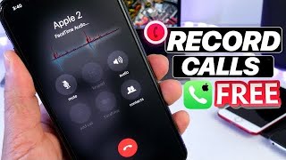 How to Record phone Calls on iPhone FREE amp EASY [upl. by Samara]