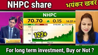 NHPC share for long term investment Buy or Not  nhpc share newsnhpc share analysis target 2024 [upl. by Gale358]