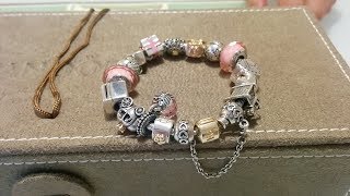 My Pandora Bracelet Collection Part 1 [upl. by Watkins]