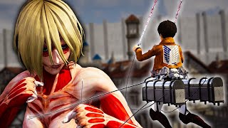 Attack on Titan VR is CRAZY [upl. by Sina]