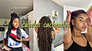 CABELOS CACHEADOS TIKTOK finalizaçãohidratação etc [upl. by Anana701]