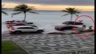 🔴MAR AVANÇOU COM TUDO NO RIO DE JANEIRO E PROVOCA VÍTIMAS VIDEOS😳 [upl. by Garrek]