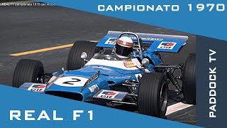 REAL F1 campionato 1970 con Arturo Merzario [upl. by Omocaig527]