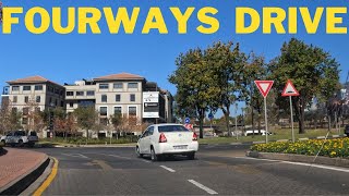 Fourways  Driving Tour  Johannesburg Gauteng South Africa [upl. by Gothard]