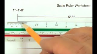 How to use a Scale Ruler Plus a Worksheet and paper scale ruler with download link [upl. by Domonic904]