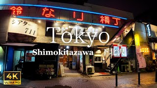 【4K】Tokyo Walk→下北沢 ディープエリア！鈴なり横丁、路地裏の老舗BAR、強風により看板転倒！SHELTER、珉亭、本多劇場、ミカン、東京、世田谷区、小田急線 20243 [upl. by Aneehs82]