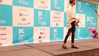 EDWARD AVILA quotSTAYquot PERFORMANCE KCON LA 2017 [upl. by Bayard]