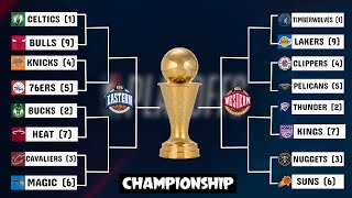 2024 NBA Playoff Week 20 Bracket Picks amp Prediction [upl. by Avery536]