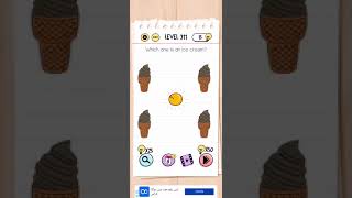 Brain test Level 311 Which one is an ice cream Walkthrough Solution [upl. by Richardson]