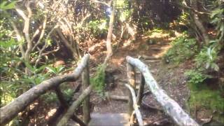 Bartram Trail Hike  Scaly Mountain from Osage Mountain Vista NC [upl. by Leval]