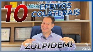 ZOLPIDEM  10 PRINCIPAIS EFEITOS COLATERAIS [upl. by Itch]