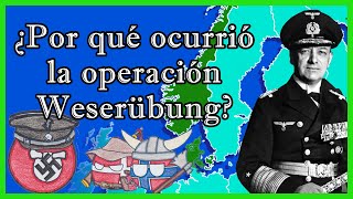 🔥¿Por qué ALEMANIA invadió DINAMARCA y NORUEGA Segunda GM 🇩🇰 🇳🇴 🇩🇪  El Mapa de Sebas [upl. by Lennahc405]