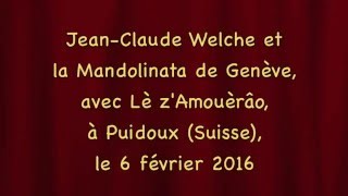 Mandoline  scie musicale  Mandolinata  JeanClaude Welche [upl. by Marolda]