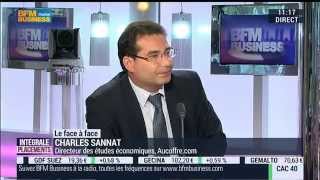 Interview BFM Business  Charles Sannat  Déflation en zone euro  Intégrale Placements 03102014 [upl. by Fadden]