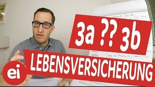 Gebundene Vorsorge 3a vs freien Säule 3b der Lebensversicherung Teil 2 [upl. by Papagena]