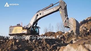 Escavadora Volvo EC950F [upl. by Pallas]