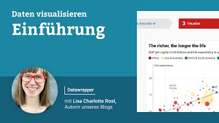 Einführung zu Datawrapper und dem Kurs quotDaten visualisierenquot [upl. by Eiramesor159]