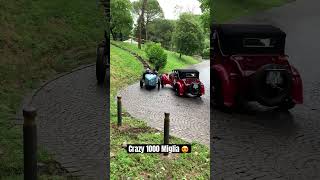 Crazy 1000 Miglia 2024 Sorpasso Overtake🔥 1000miglia drift supercar crash bugatti alfaromeo [upl. by Effy]