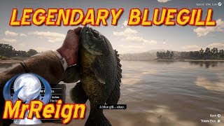 Red Dead Redemption 2  Hunting The Legendary BlueGill  Legendary Fish Location amp Tactics [upl. by Asirralc]