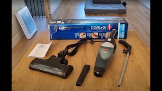 Bissell Magic Vac Lightweight Bagless Stick Vacuum Cleaner from Canadian Tire Unboxing  Ep 393 [upl. by Adlay849]