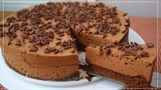 TORTA MOUSSE DE CHOCOLATE  SOBREMESA ESPECIAL [upl. by Eikcid]