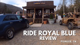 Ride Royal Blue Atv Resort Pioneer TN Review [upl. by Branham]