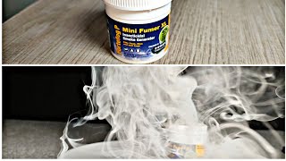 Insecticide Mini Fortefog Fumer Smoke Generator for Fleas Flies and Bed Bugs [upl. by Zurheide681]