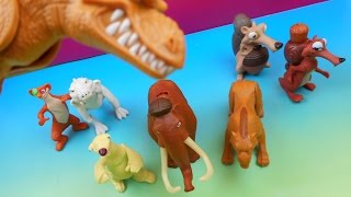 ICE AGE DAWN OF THE DINOSAURS McDONALDS TOYS [upl. by Efram]