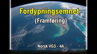 Fordypningsemnet framføring  Jergen Apilan [upl. by Eves]