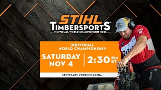 STIHL TIMBERSPORTS® 2023 Individual World Championship [upl. by Oinolopa]